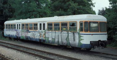 Graffiti Train - Photo by Arschloch - tabu