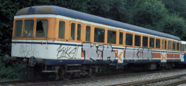 Graffiti Train - Photo by Arschloch - kik