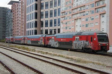 Graffiti Train - Photo by Arschloch