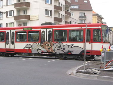 Graffiti Train - Photo by Arschloch