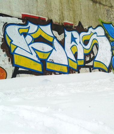 Graffiti Wall in Yaroslavl - Photo by Arseks