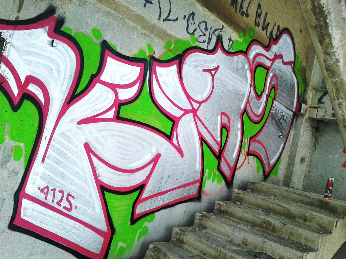 Graffiti Wall in Yaroslavl - Photo by Arseks