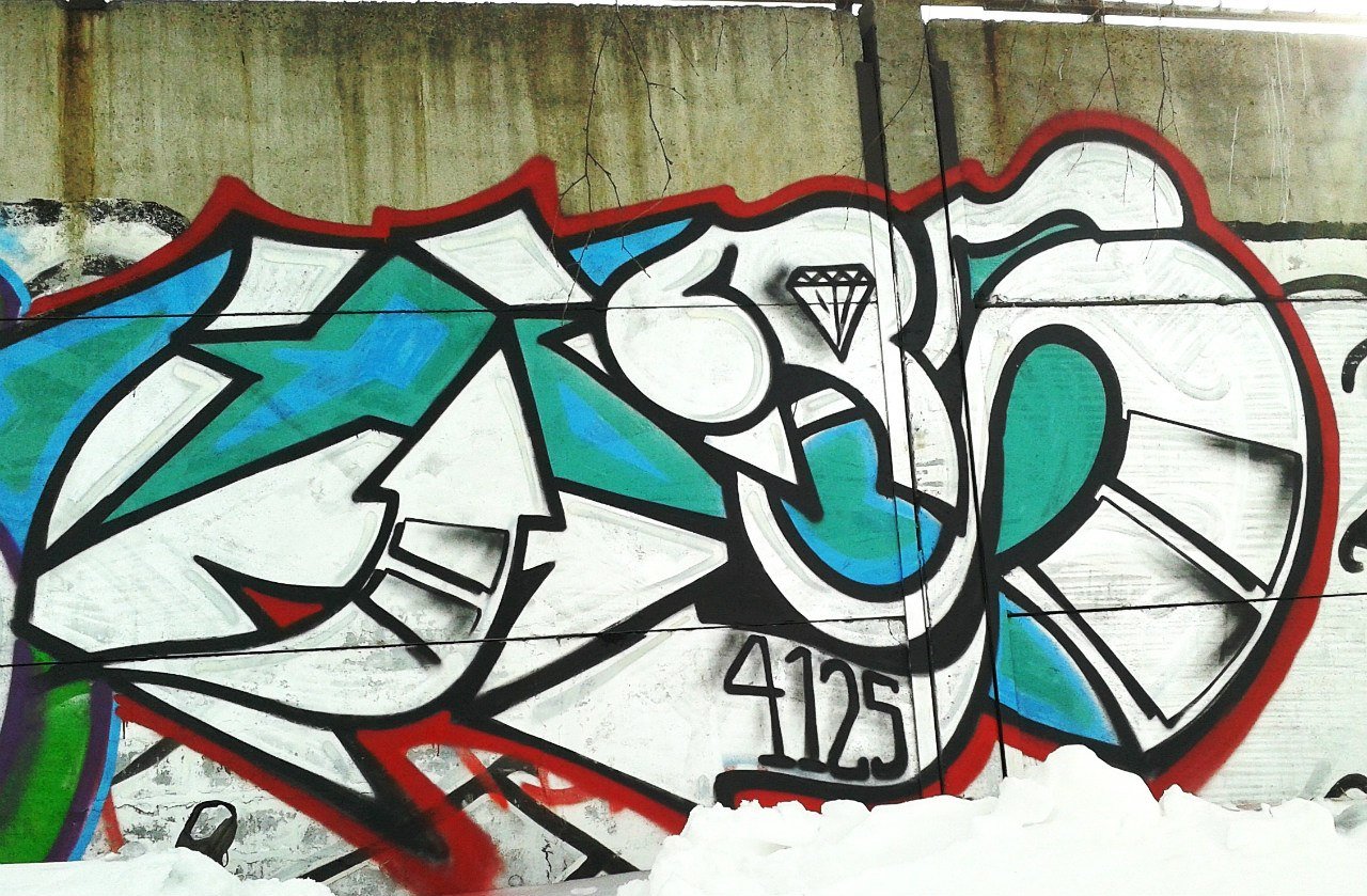 Graffiti Wall in Yaroslavl - Photo by Arseks