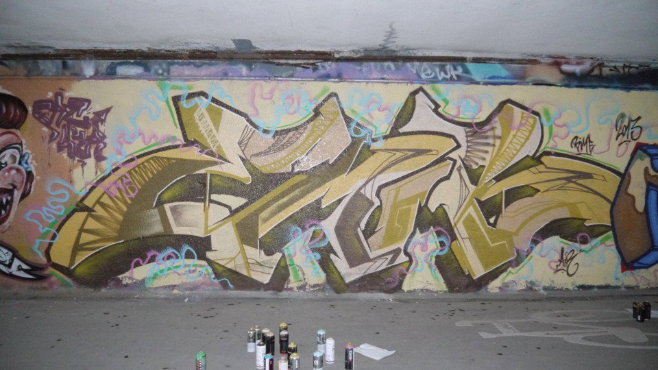 Graffiti Wall - Photo by ArtInReality