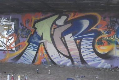 Graffiti Wall in Gdynia - Photo by ArtInReality