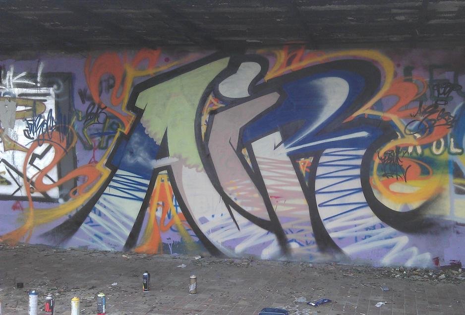 Graffiti Wall in Gdynia - Photo by ArtInReality