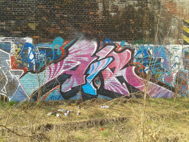 Graffiti Wall - Photo by ArtInReality