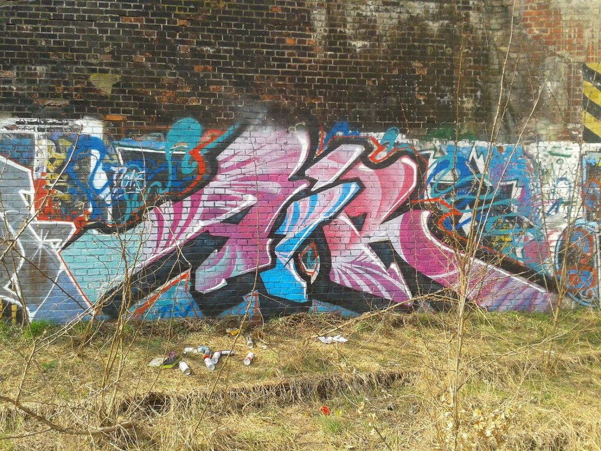 Graffiti Wall - Photo by ArtInReality