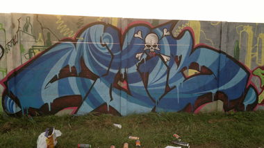 Graffiti Wall - Photo by ArtInReality