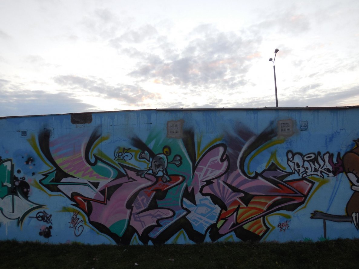 Graffiti Wall - Photo by ArtInReality