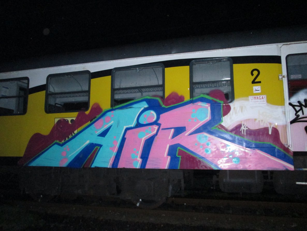 Graffiti Train - Photo by ArtInReality