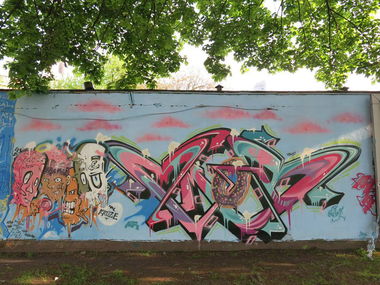 Graffiti Wall - Photo by ArtInReality