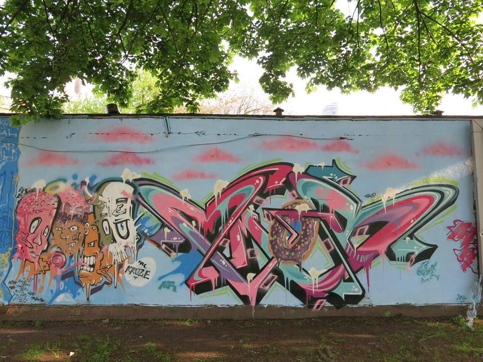 Graffiti Wall - Photo by ArtInReality