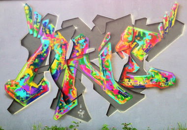 Graffiti Wall in Hamburg - Photo by ArtOne - ArtOne (2013)