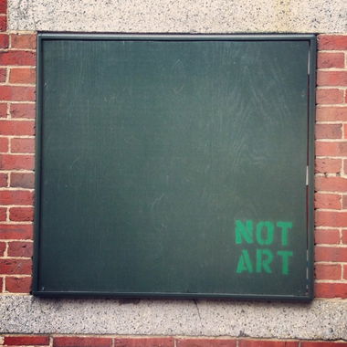 Graffiti Wall in Cambridge  - Photo by ArtSlantStreet - not, art, anti-art (2013)