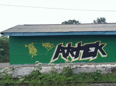 Graffiti Bombing - Photo by Artek - Artek