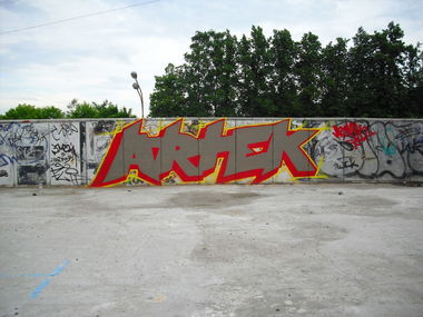 Graffiti Wall - Photo by Artek