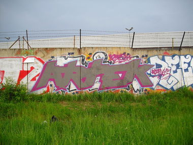 Graffiti Wall in Moscow - Photo by Artek