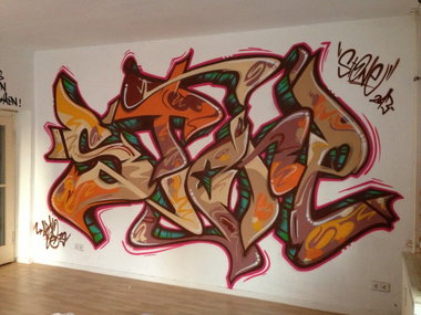Graffiti Wall - Photo by Arthur - Stone, Arto, Arto79 (2013)