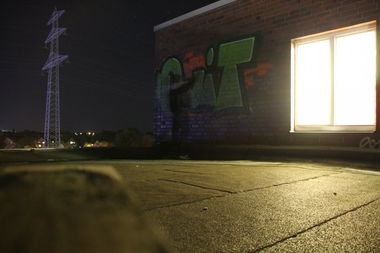 Graffiti Artwork - Photo by Artist - quit, dsl, rooftop (2013)