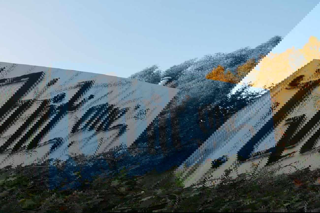 Graffiti Wall - Photo by Artist - quit, dsl, calligraphy (2013)