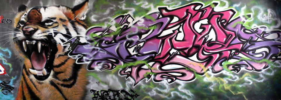 Graffiti Wall in Ufa - Photo by Artue (2011)