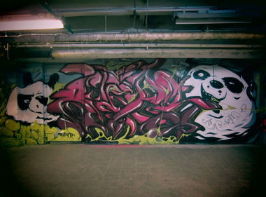 Graffiti Wall in moscow - Photo by Artue (2012)