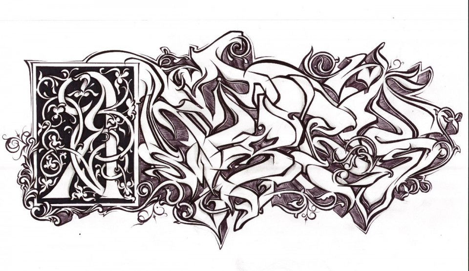 Graffiti Wall - Photo by Artue