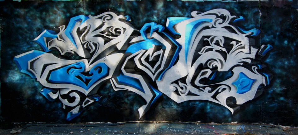 Graffiti Wall in Ufa - Photo by Artue (2011)