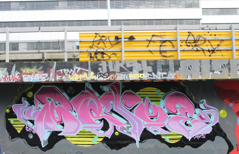 Graffiti Wall - Photo by Artue