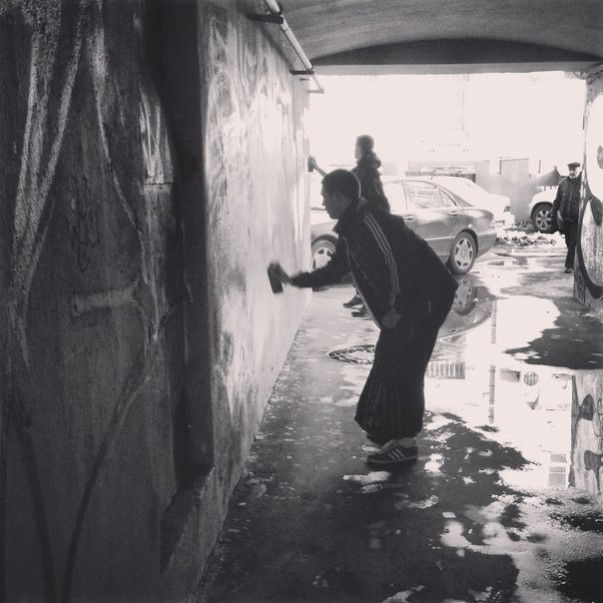 Graffiti Artwork - Photo by Asbo