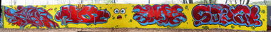 Graffiti Wall in Homburg - Photo by Aser - peak, aser, enub