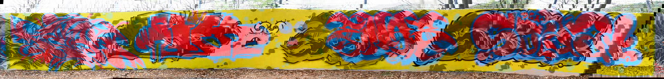 Graffiti Wall in Homburg - Photo by Aser - peak, aser, enub