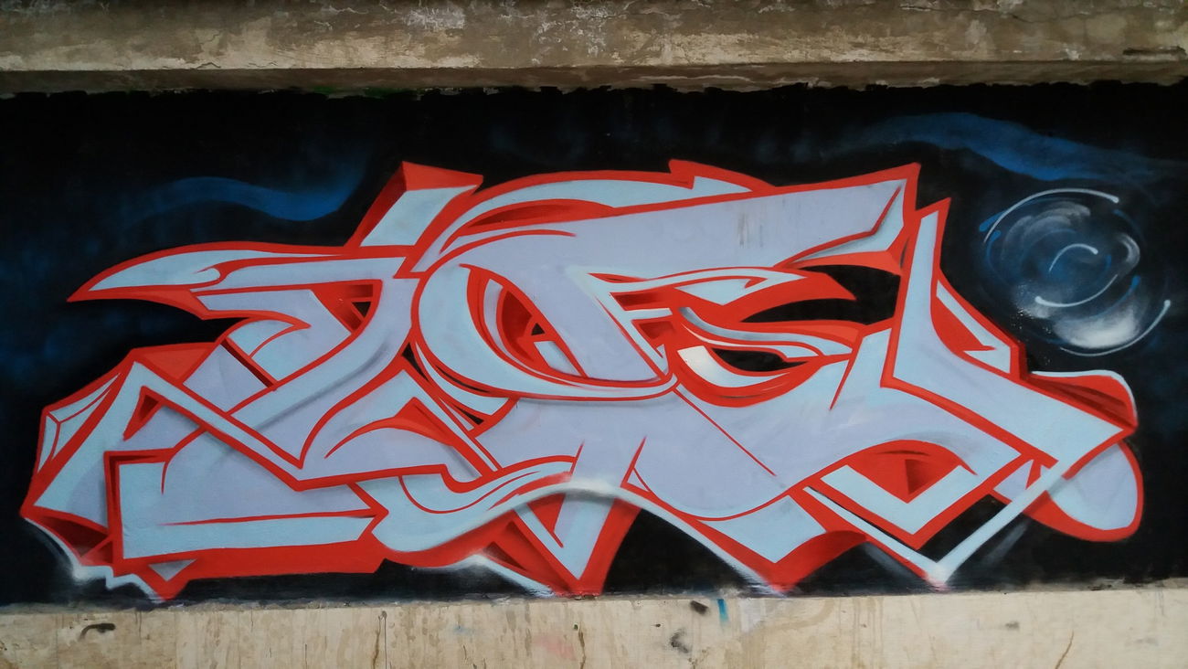 Graffiti Wall - Photo by AshkarGraffiti - irangraffiti, tehran, persianletters (2016)