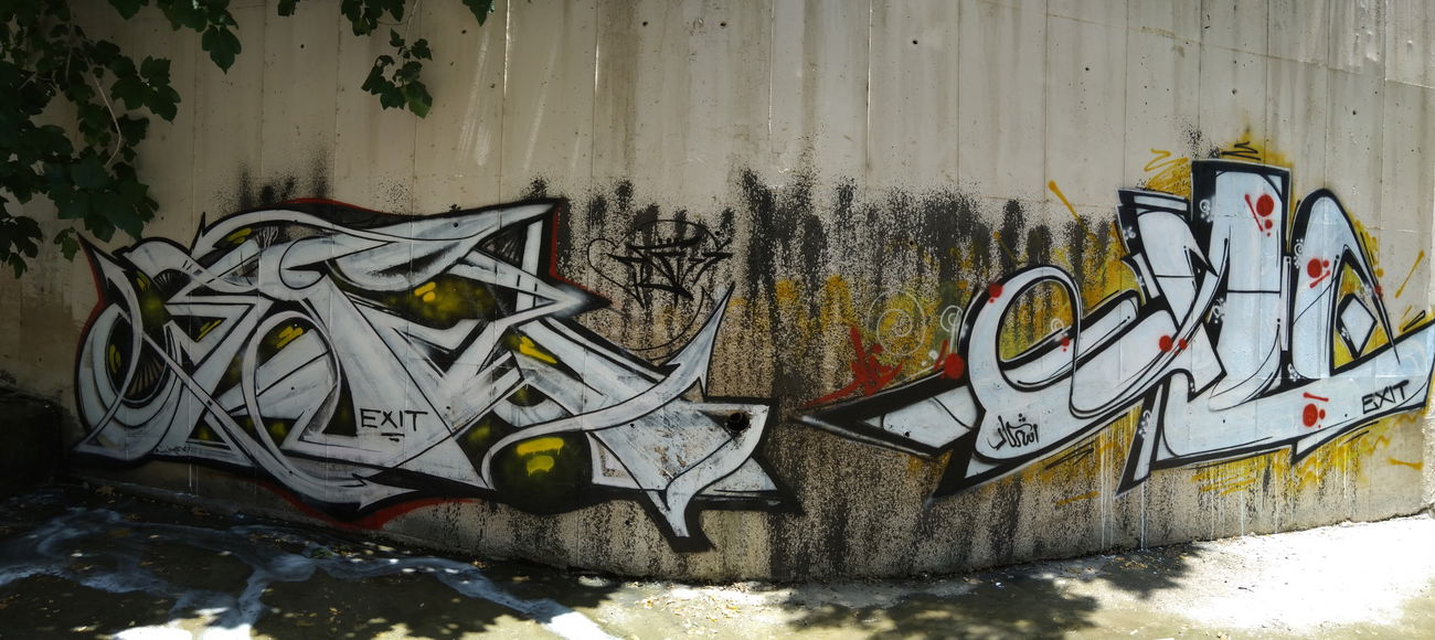 Graffiti Wall - Photo by AshkarGraffiti - ashkargraffiti, exitcrew, persianletters