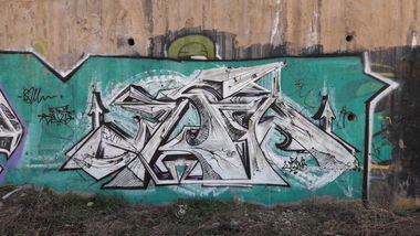Graffiti Wall - Photo by AshkarGraffiti - ashkargraffiti, persianletters, exitcrew