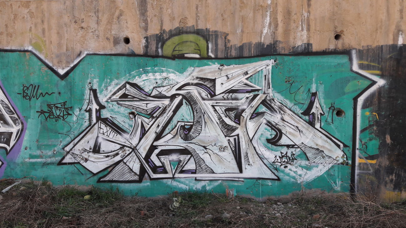 Graffiti Wall - Photo by AshkarGraffiti - ashkargraffiti, persianletters, exitcrew