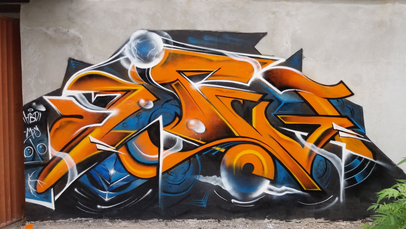 Graffiti Wall - Photo by AshkarGraffiti - ashkargraffiti, irangraffiti, persianletters (2016)