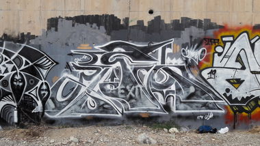Graffiti Wall - Photo by AshkarGraffiti - ashkargraffiti, persianletters, exitcrew