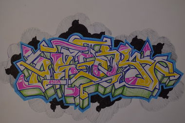 Graffiti Sketch - Photo by Asior - asior, sketch, graff (2013)