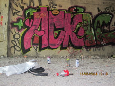 Graffiti Wall - Photo by Asked