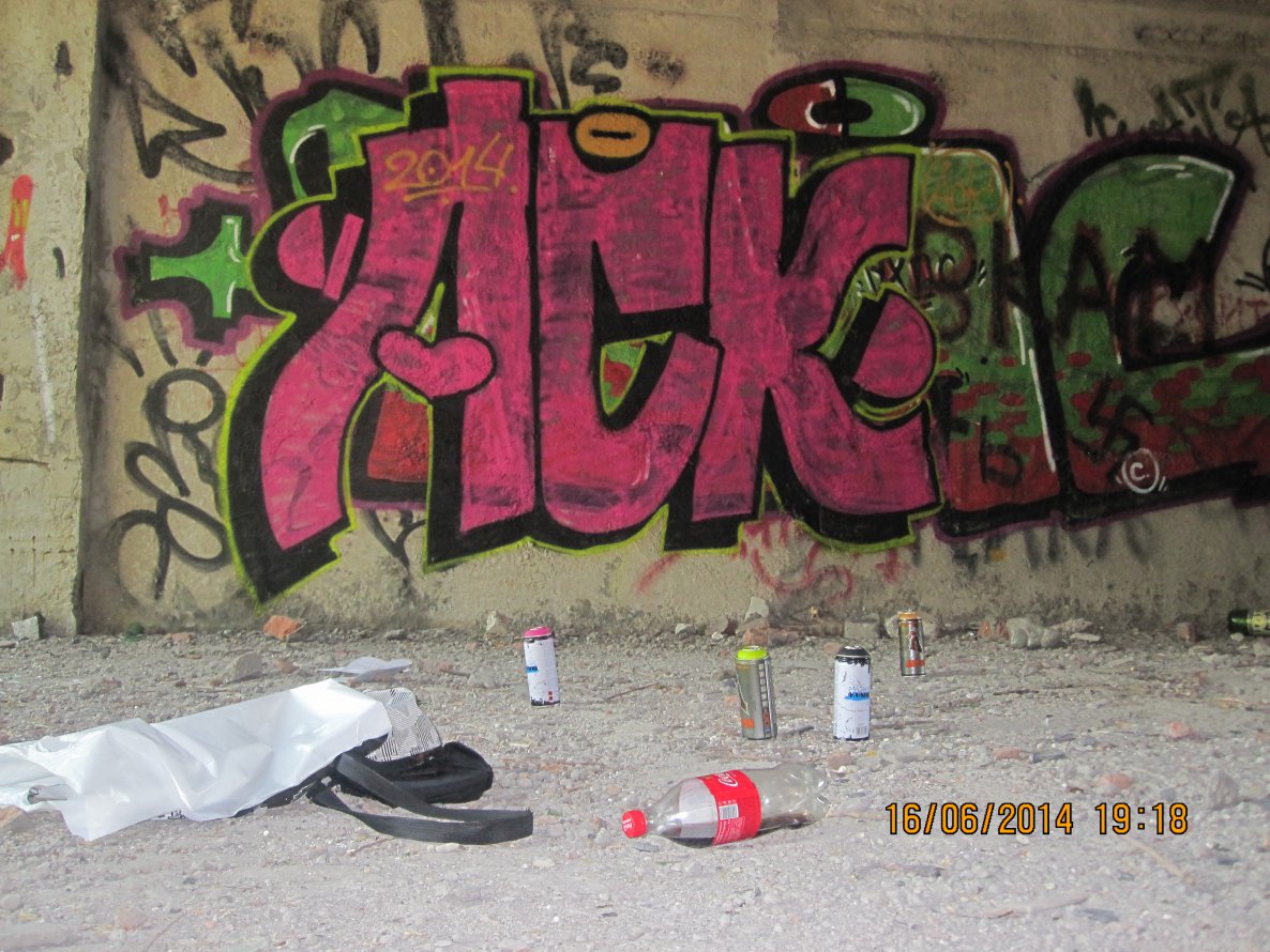 Graffiti Wall - Photo by Asked