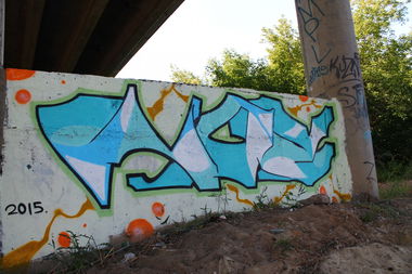 Graffiti Wall - Photo by Asmek (2015)