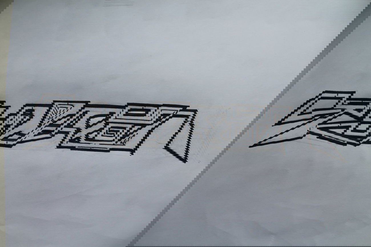 Graffiti Sketch in Kuznetsk - Photo by Asmek