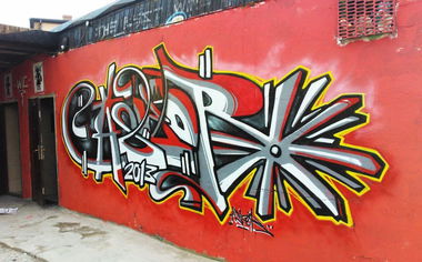 Graffiti Wall in Poland - Photo by Asqor - Askor (2013)