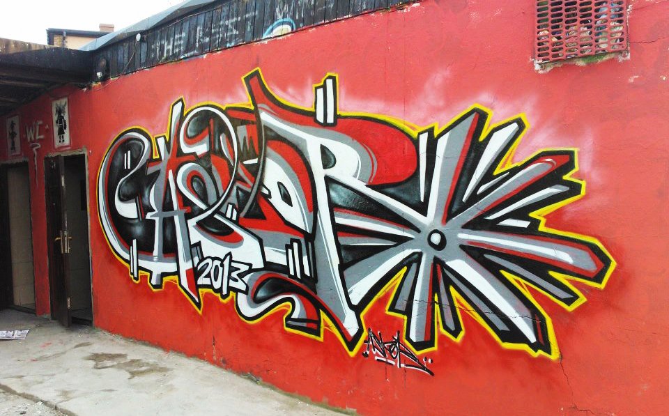 Graffiti Wall in Poland - Photo by Asqor - Askor (2013)