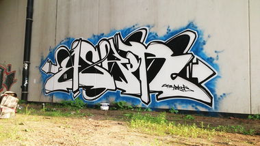 Graffiti Wall in Poland - Photo by Asqor - Askor (2013)