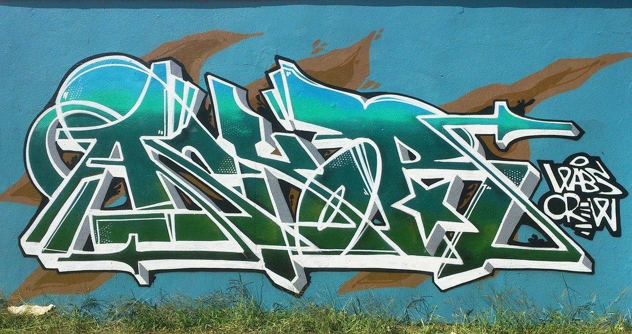 Graffiti Wall - Photo by Asqor - askor, wabs (2015)
