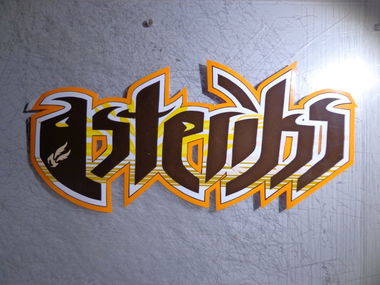 Graffiti Street Art - Photo by Asteriks - sticker (2014)