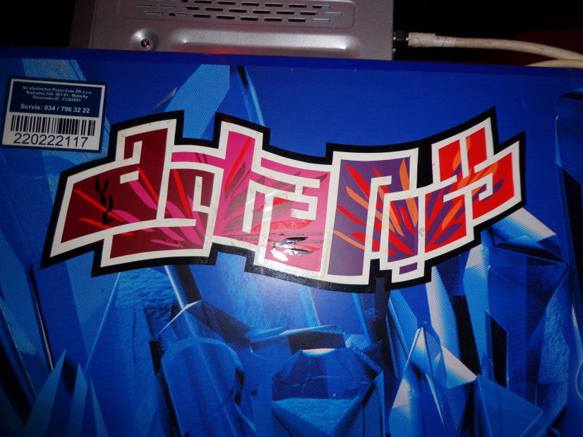 Graffiti Artwork in Humenné - Photo by Asteriks - sticker, asterix (2011)